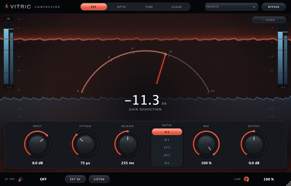 Forge Compressor in FET mode